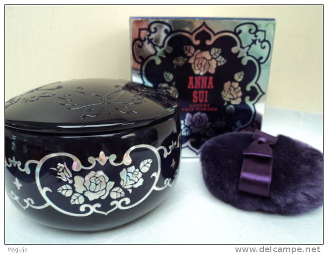 ANNA SUI " POUDRIER LUXE VISAGE " SUBLIME PLEIN  LIRE !!! - Miniaturas Mujer (en Caja)