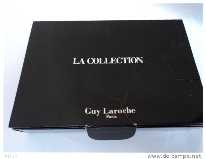 GUY LAROCHE " LA COLLECTION" FIDJI+ CLANDESTINE+ DRAKKAR NOIR  LIRE !! - Miniatures Womens' Fragrances (in Box)
