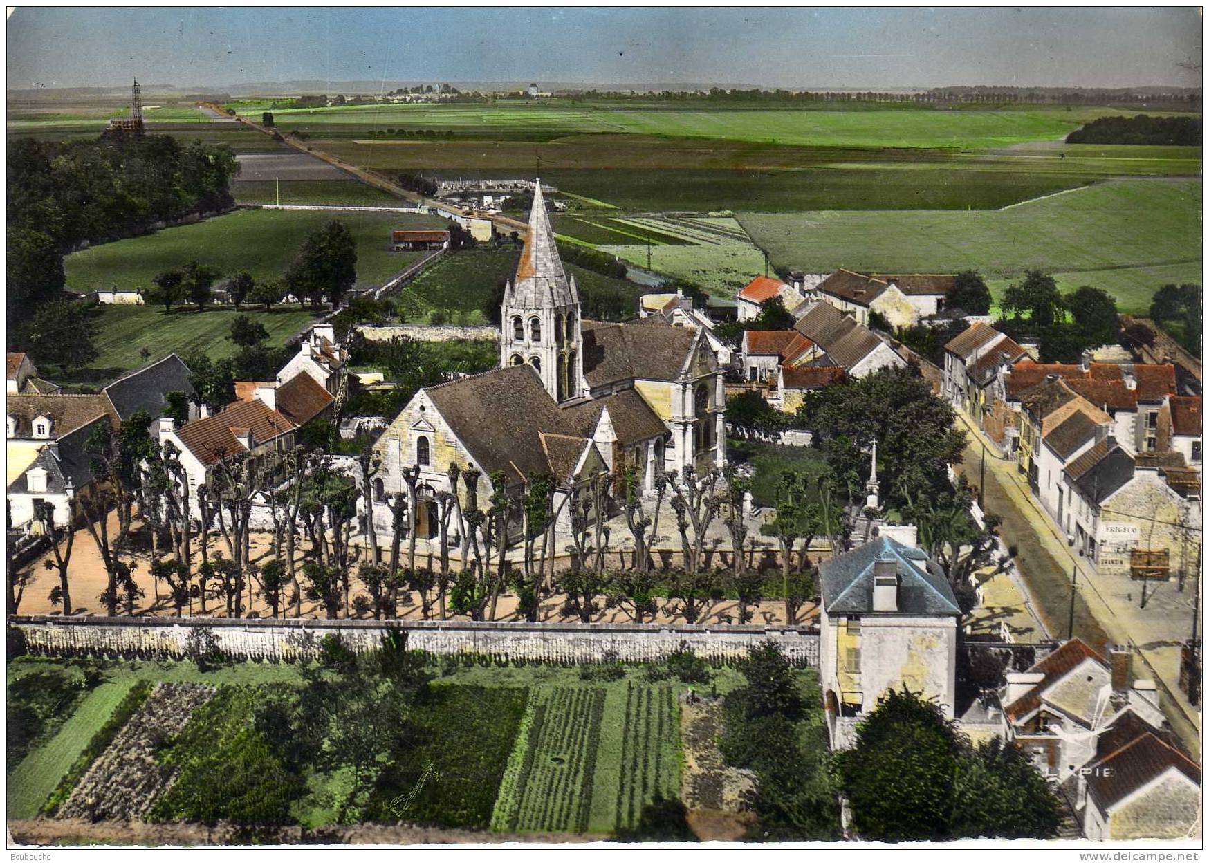 CPSM De ENNERY Vue Panoramique Et L église PEU COURANTE - Ennery