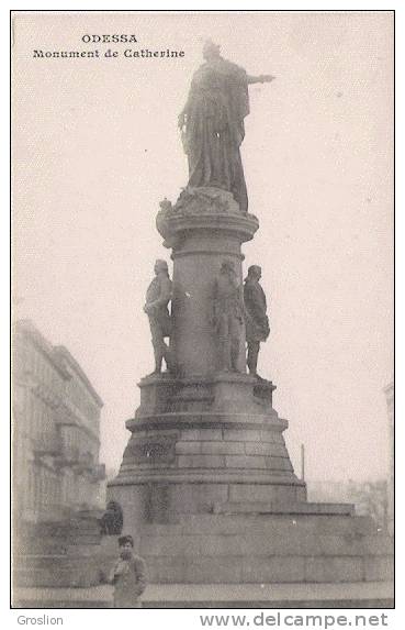 ODESSA MONUMENT DE CATHERINE - Ukraine