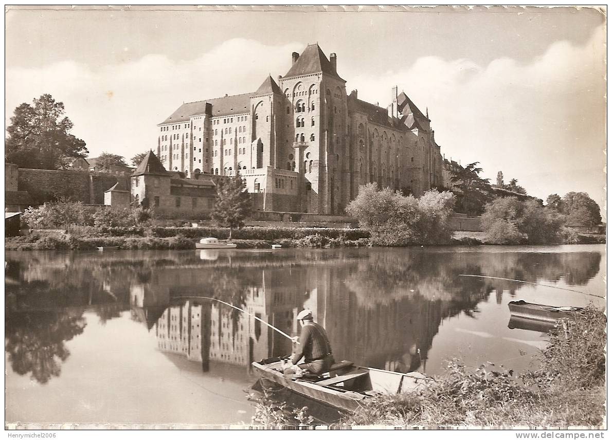 Sarthe - Solesmes , La Peche Pécheur Vers 1960 Ed De L'abbaye De Solesme - Solesmes