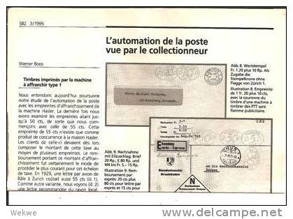 Machine-affranchir Type I (Hasler) - Cancellations