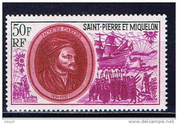 SPM Saint-Pierre Miquelon 1970 Mi 462 Mnh Cartier - Ungebraucht