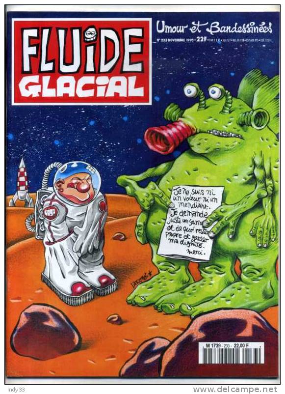 - FLUIDE GLACIAL N°233 . 1995 - Fluide Glacial