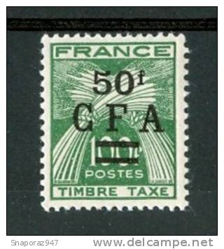 1949/50 Reunion Tasse MNH** P20- - Portomarken