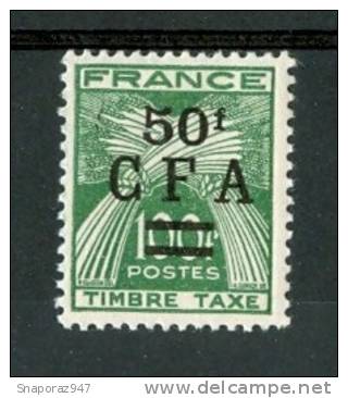 1949/50 Reunion Tasse MNH** (2) P20- - Timbres-taxe