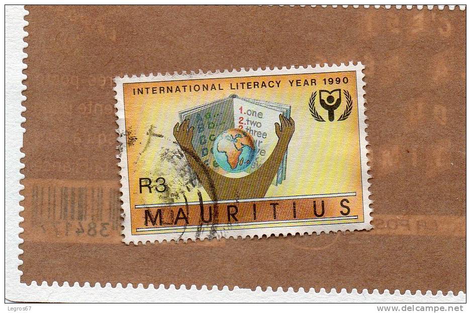 LITERACY R 3 1990 - Mauritius (1968-...)