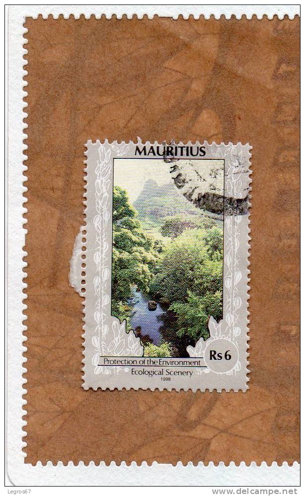 ENVIRONNEMENT Rs 6 1998 - Mauritius (1968-...)