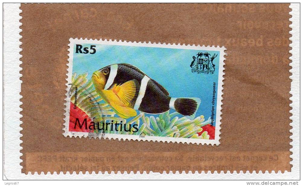 AMPHIPRION Rs 5 2000 - Mauritius (1968-...)