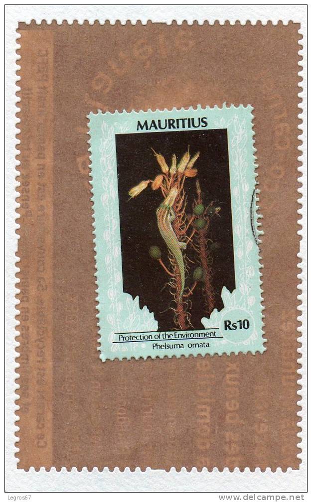 HIPPOCAMPE Rs 10 - Mauritius (1968-...)