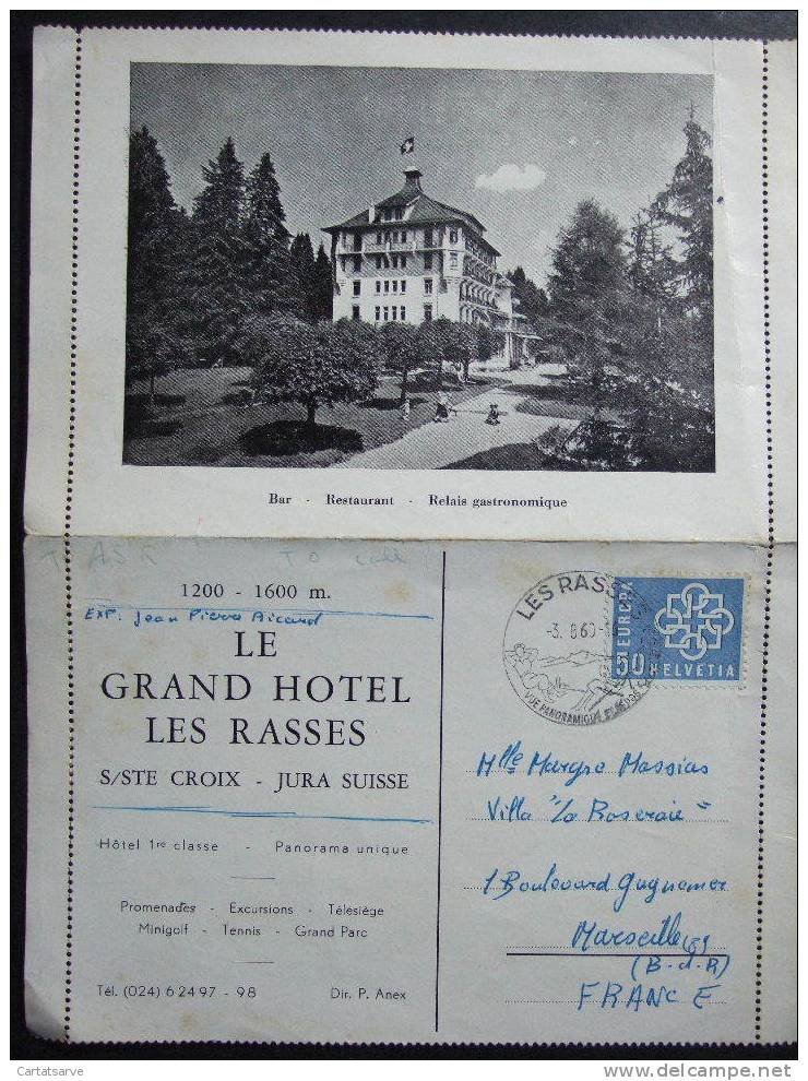 Sainte Croix -Grand Hotel Les Rasses - Sainte-Croix 
