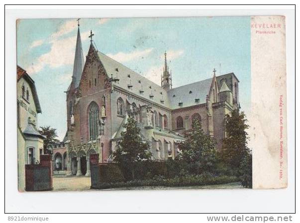 Kevelaer - Pfarrkirche - Verlag Von Carl Steves N° 1253 - Gelaufen 1908 From Orlfeld - Kevelaer