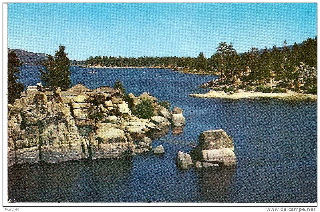 Carte Postale, Californie, San Bernardino Mountains, Bic Bear Lake - San Bernardino