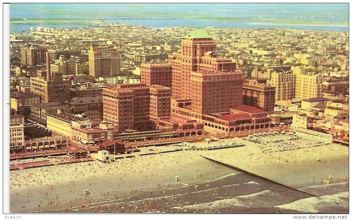 Carte Postale, New Jersey, Atlantic City, Chalfonte Haddon Hall, Hôtel - Atlantic City