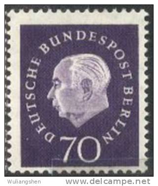 BL0020 Berlin1959 The Federal Republic Of Germany's President 1v MNH - Ungebraucht