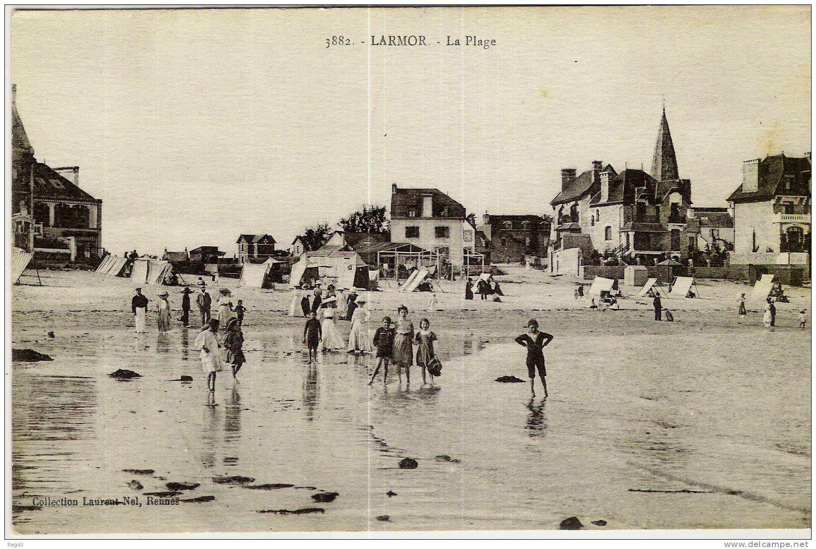 D56 - 3882 - LARMOR  - La Plage  - (Les Villas) - Larmor-Plage