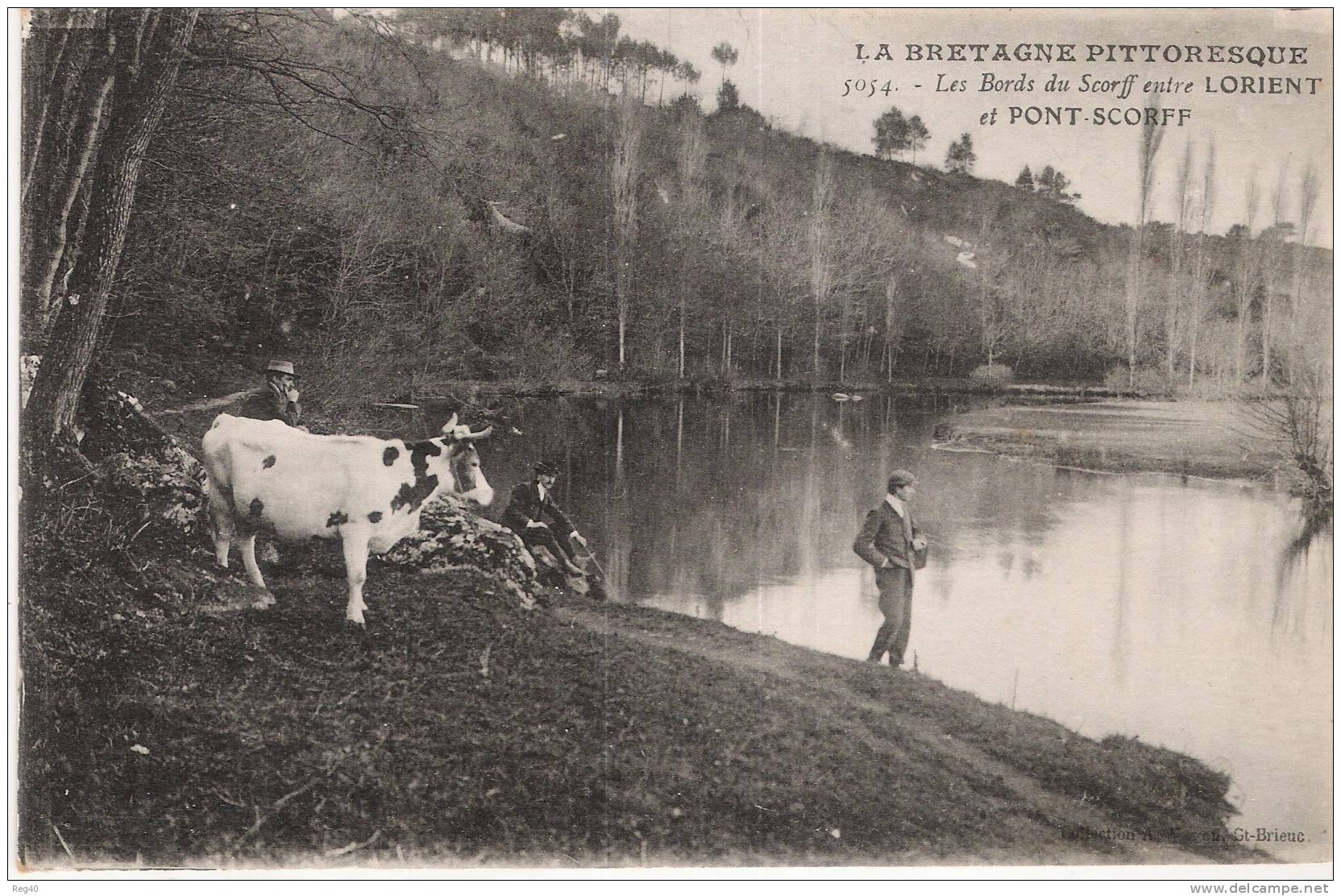 D56 - LA BRETAGNE PITTORESQUE  - 5054 - Les Bords Du Scorff Ente LORIENT Et  PONT SCORFF  - - Pont Scorff