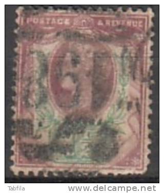 GRANDE-BRETAGNE - 1887-92 - QV "Jubilee" -  1 1/2d Obl 1 - Used Stamps