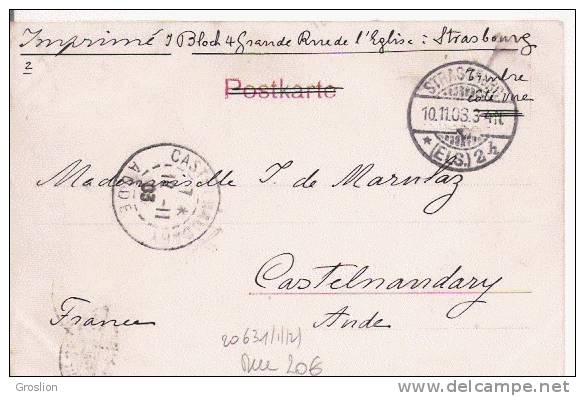 MURBACH (HAUT RHIN)   13843   KLOFTERKIRCHE   1903 - Murbach