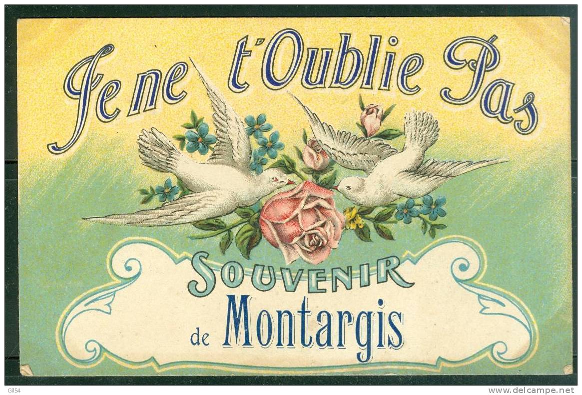 Je Ne T'oublie Pas - Souvenir De Montargis   Sc110 - Montargis