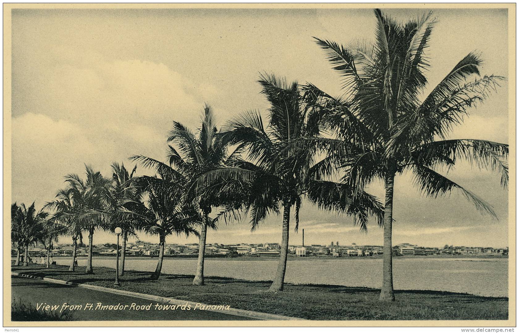 PANAMA - View From Ft. Amador Road Towards Panama - Panama