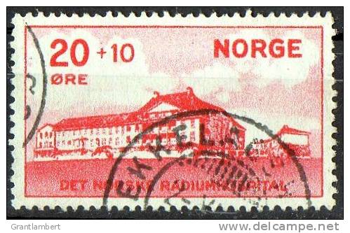 Norway 1931 20+10  Radium Hospital Fund Used  SG 226 - Used Stamps