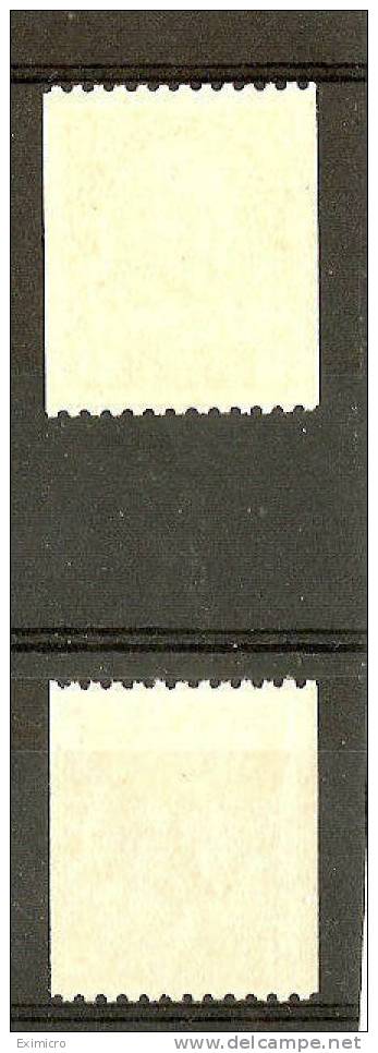 CANADA 1912-21 1c & 2c SG217/218 PERF 12 X  IMPERF MOUNTED MINT Cat £69 - Unused Stamps