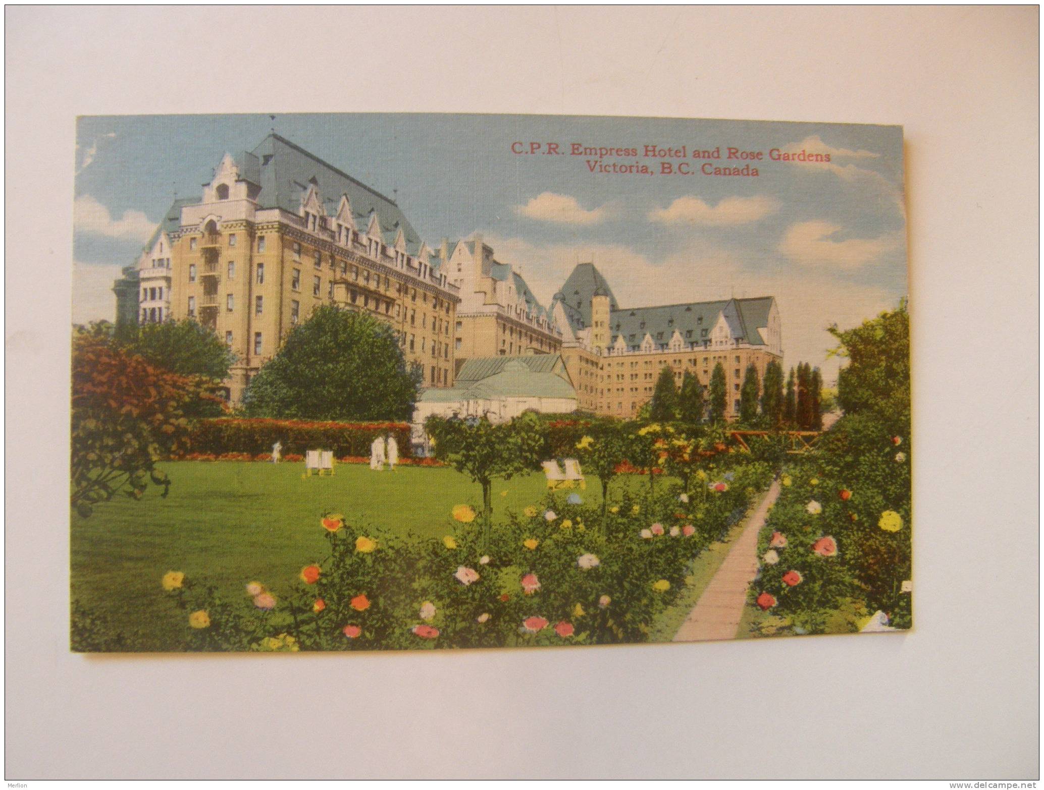 Canada - Victoria  -C.P.R. Empress Hotel - British Columbia   D74025 - Victoria