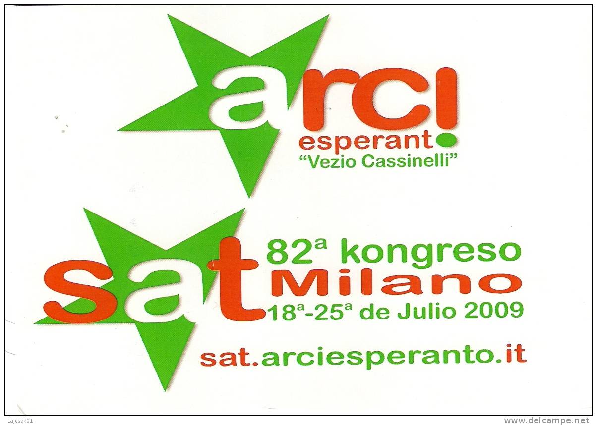 Esperanto Kongreso Milano 2009. - Esperanto