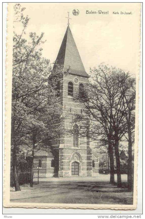 B1107    BALEN-WEZEL :  Kerk St-Jozef - Balen
