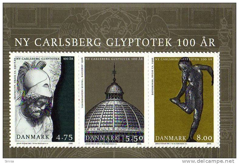 Denmark / Art / Carlsberg Glyptotec - Unused Stamps