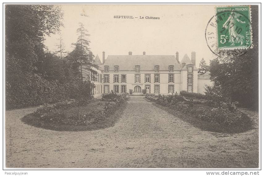 CPA SEPTEUIL - LE CHATEAU - Septeuil