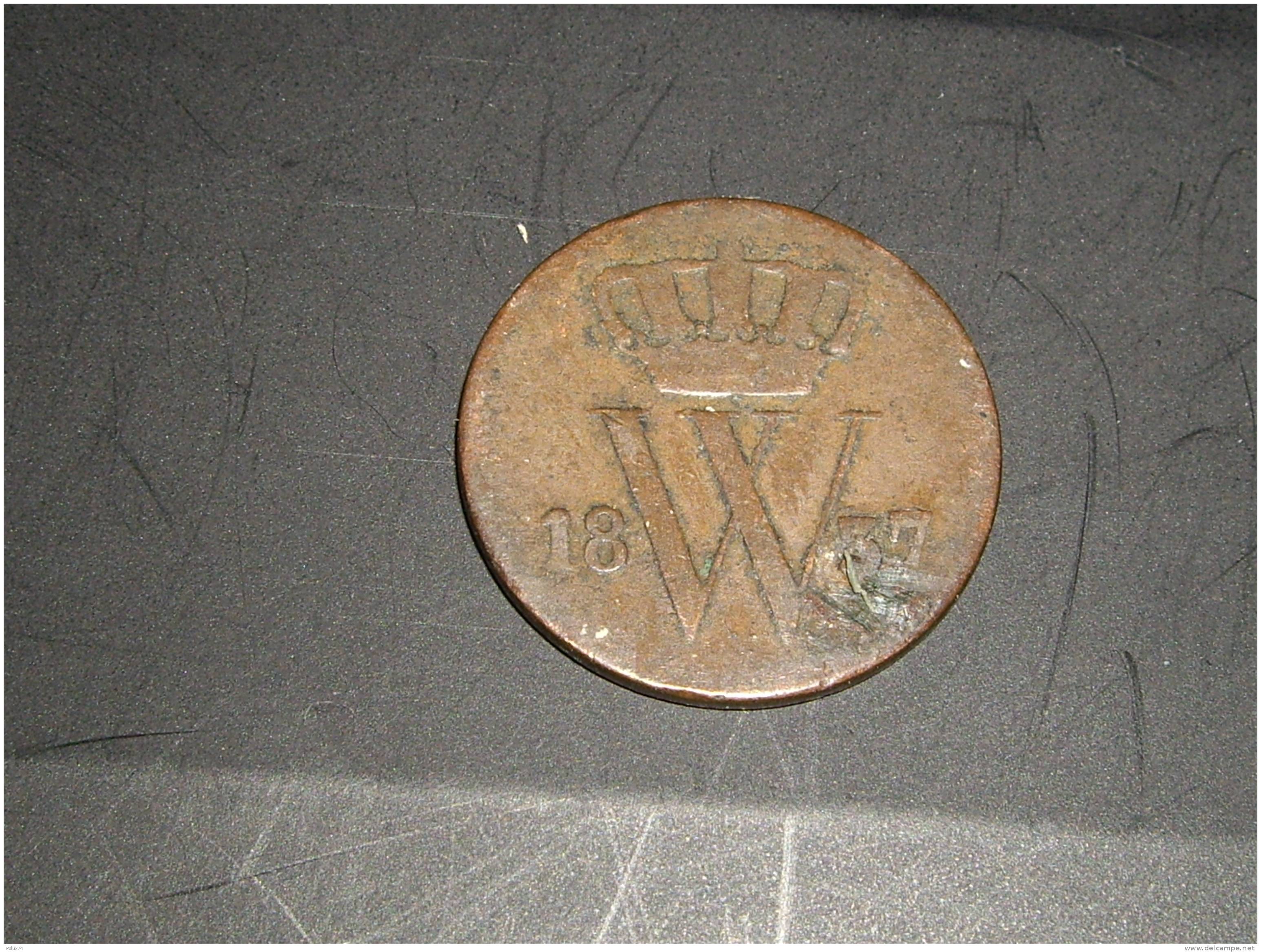 PAYS-BAS Monnaie 1837-  1 C - Zu Identifizieren