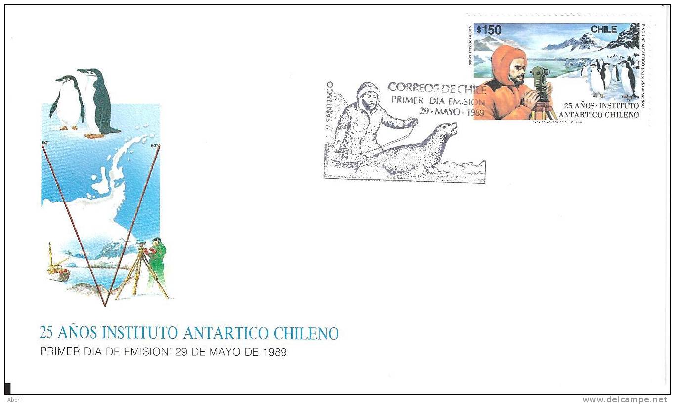 6475  25 ANOS ANTARTIC - CHILE - CHILIE - Events & Commemorations