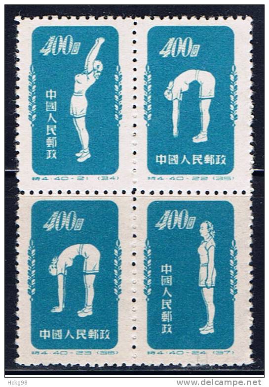 VRC China 1952 Mi 160-62 - Unused Stamps