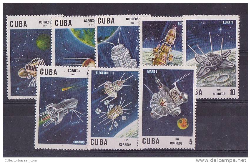 [WIN580]  SPACE MNH STAMP SET -  Mch#3543 - Satellite Telecom Communications Antenna - Amérique Du Sud