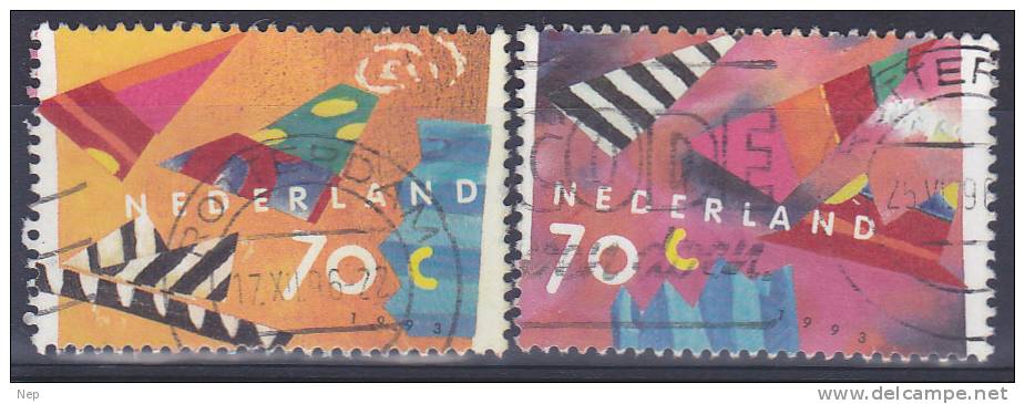 NEDERLAND - Michel - 1993 - Nr 1462/63 - Gest/Obl/Us - Oblitérés