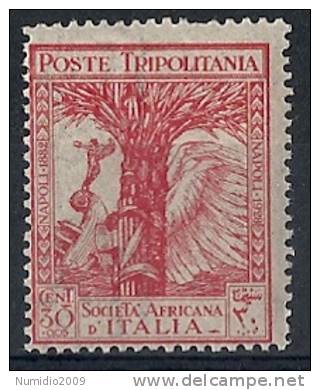1928 TRIPOLITANIA PRO SOCIETA' 30 CENT MNH ** - RR8903 - Tripolitaine