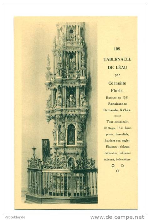 (H482) - Tabernacle De Léau Par Corneille Floris - Execute En 1551 - Renaissance Flamande XVIe S. - Zoutleeuw