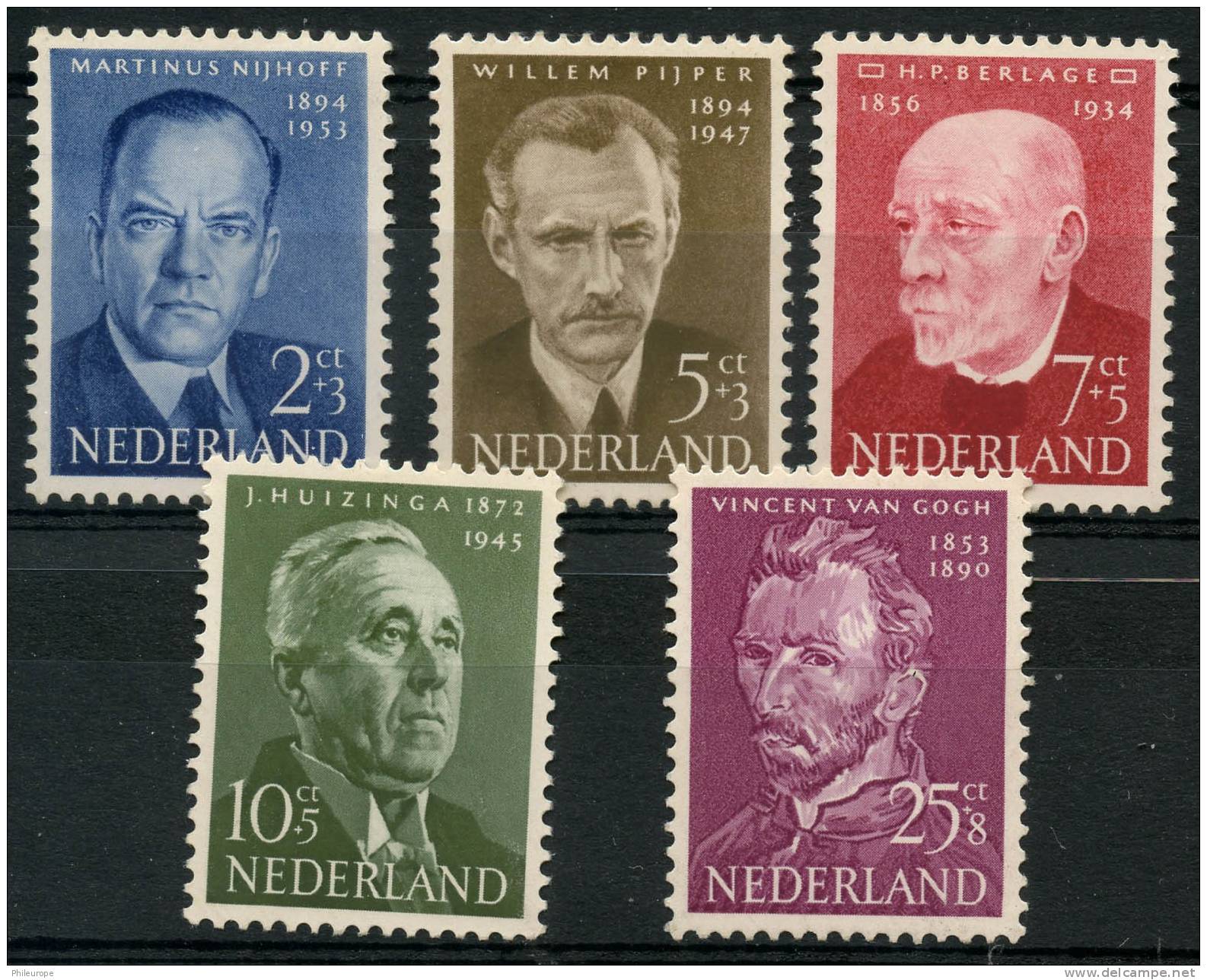 Pays Bas (1954) N 618 à 622 Charniere - Sonstige & Ohne Zuordnung