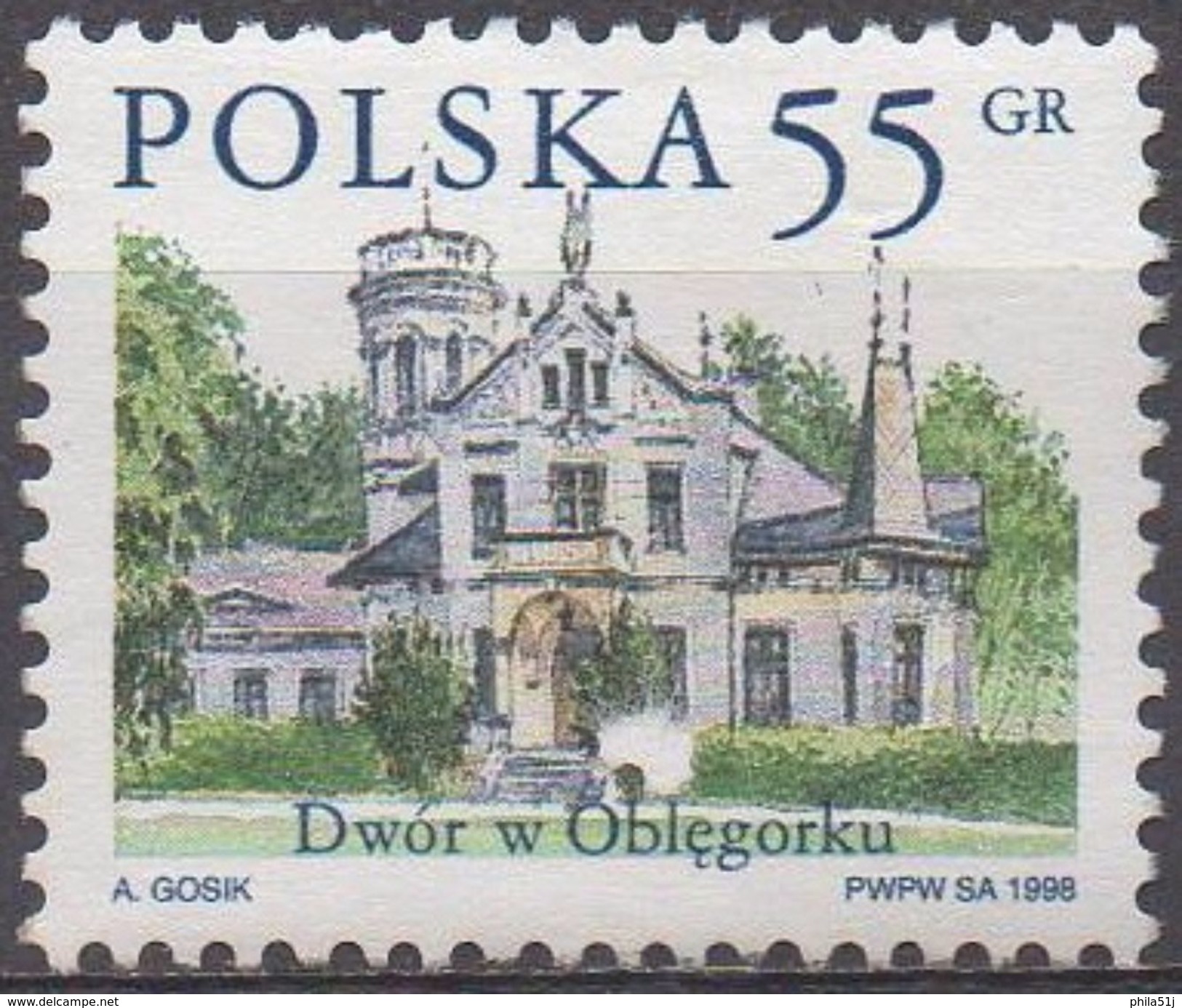 POLOGNE  N°3478__OBL VOIR SCAN - Usados