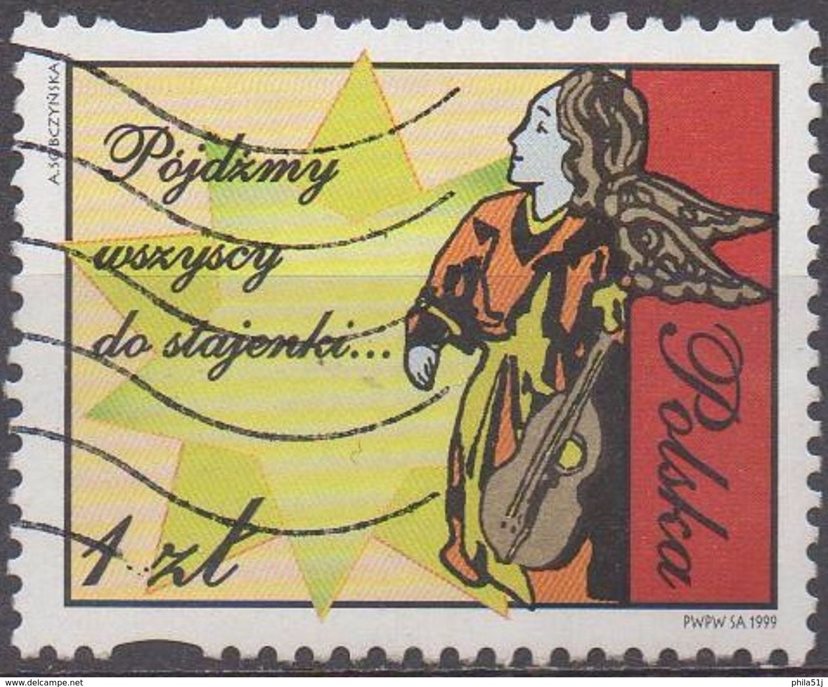 POLOGNE  N°3575__OBL VOIR SCAN - Usados