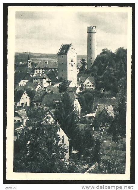 Ravensburg Rauenegg Mit Mehlsack Und Obertor Ca. 1945 - Ravensburg