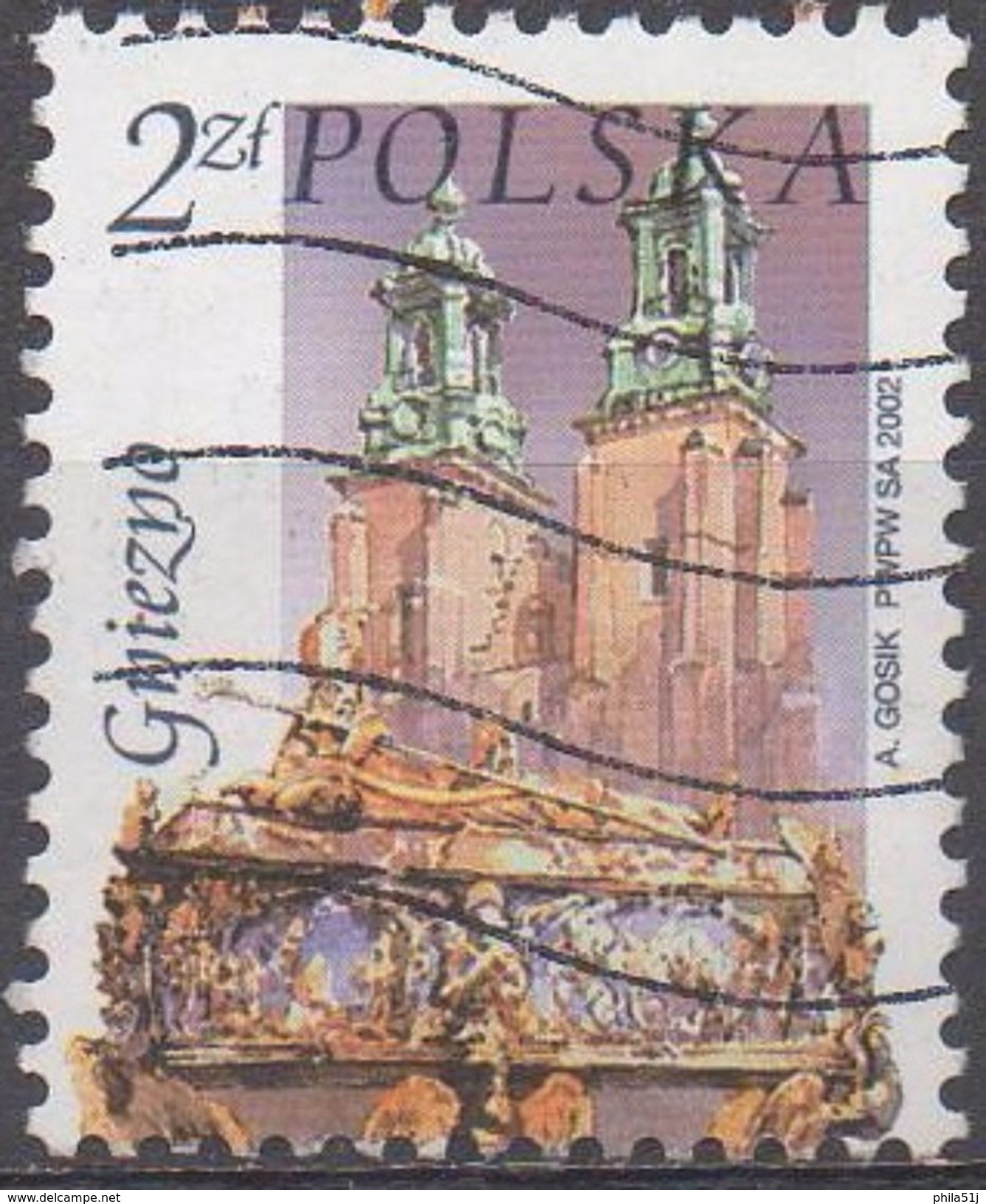 POLOGNE  N°3720__OBL VOIR SCAN - Used Stamps