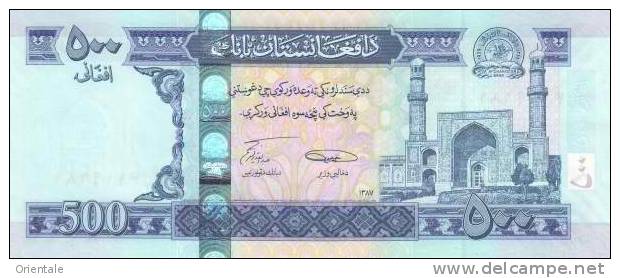 AFGHANISTAN P. 76a 500 A 2008 UNC - Afghanistan