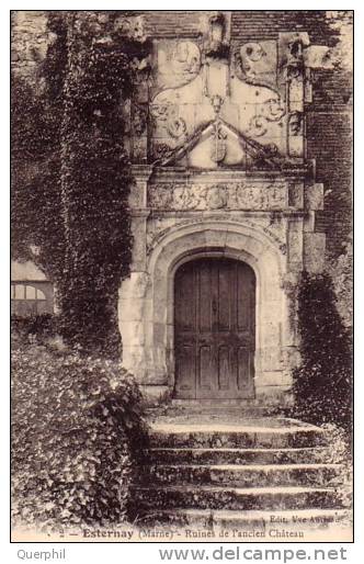 51. Esternay-Ruines De L’ancien Château, Neuve. - Esternay