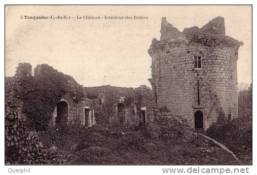 22. Tonquédec – Le Château, Intérieur Des Ruines.neuve - Tonquédec