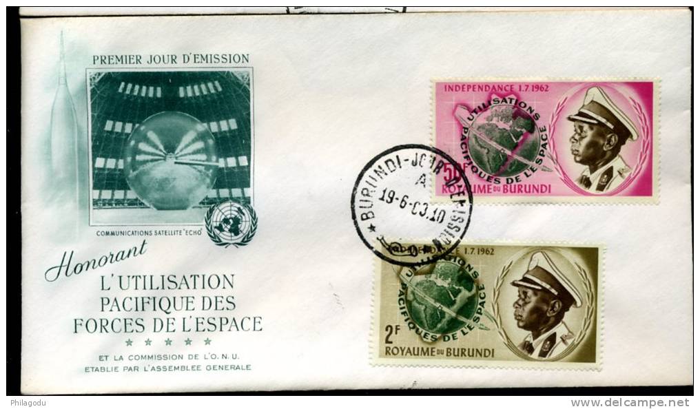 FDC Illustré   19-6--1963   ESPACE  SPACE CONQUEST - Oblitérés