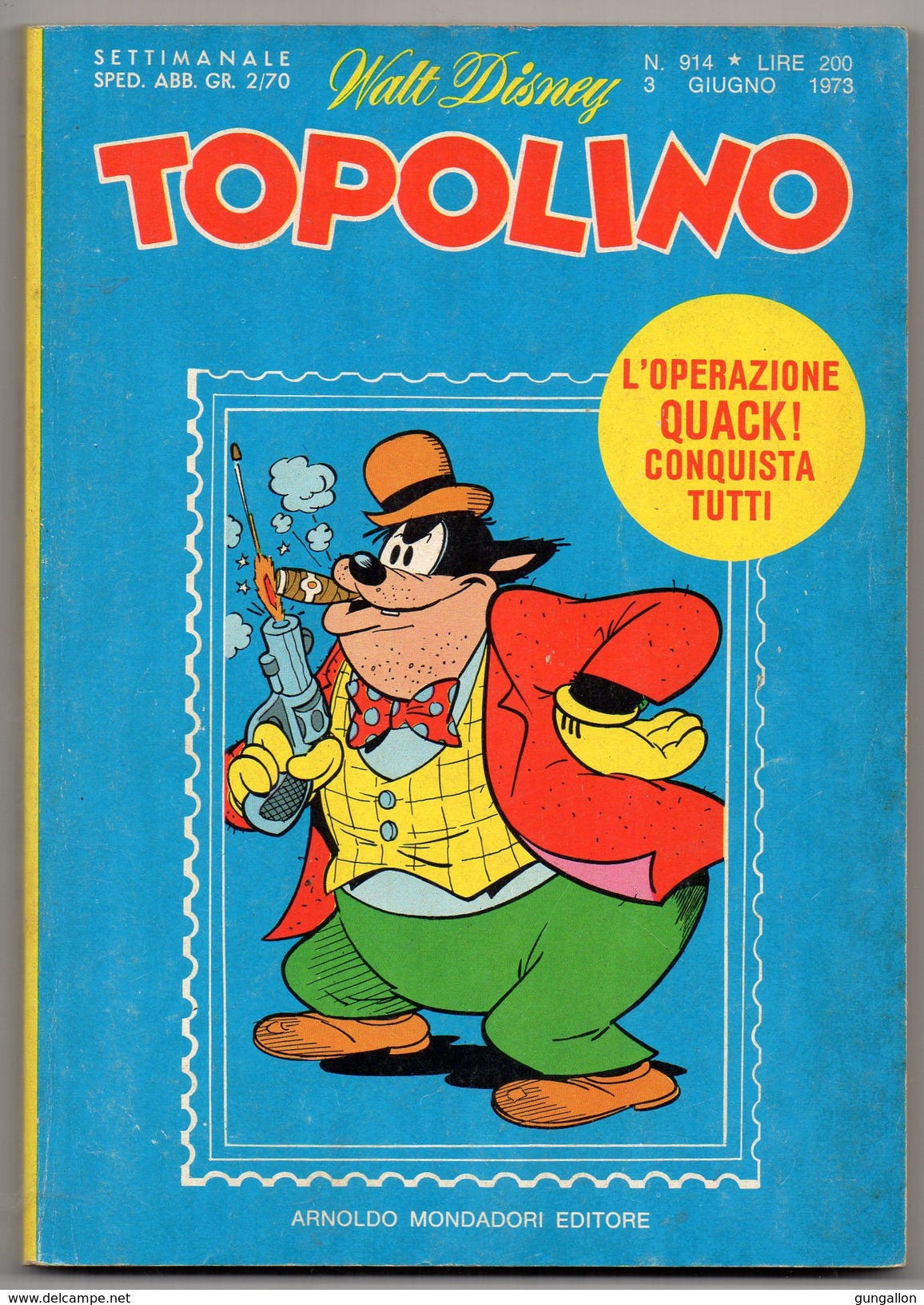 Topolino (Mondadori 1973) N. 914 - Disney