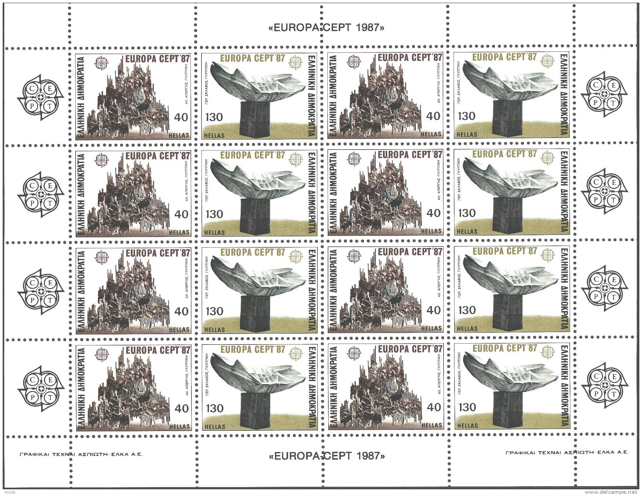 Griekenland / Grèce / Greece / Griechenland  CEPT 1987 - 1987